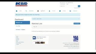 Schedule a Removal Appointment on K-BID
