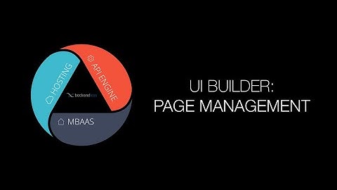 How to add/rename/replicate/delete pages in UI Builder