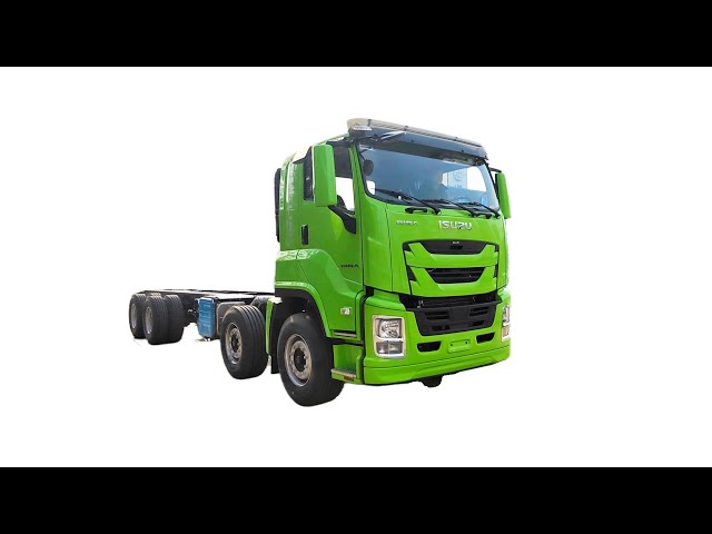 Africa ISUZU GIGA 6UZ1 6WG1 8x4 Chassis Cabin - YouTube