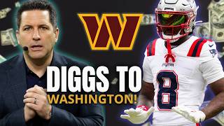 DIGGS TO THE COMMANDERS + WR2 BATTLE + NABERS IS DONE?| Washington Commanders News