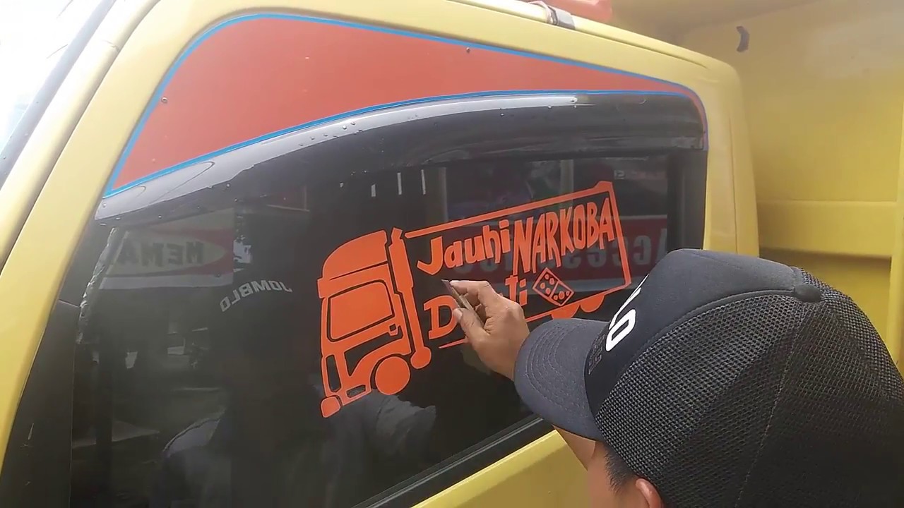 Lucu Banget Cutting Sticker Manual Jauhi Narkoba Dekati 43