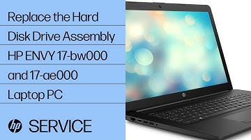 Replace the Hard Disk Drive Assembly | HP ENVY 17-bw000 and 17-ae000 Laptop PC | HP