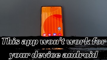 How to Fix “This App Won
