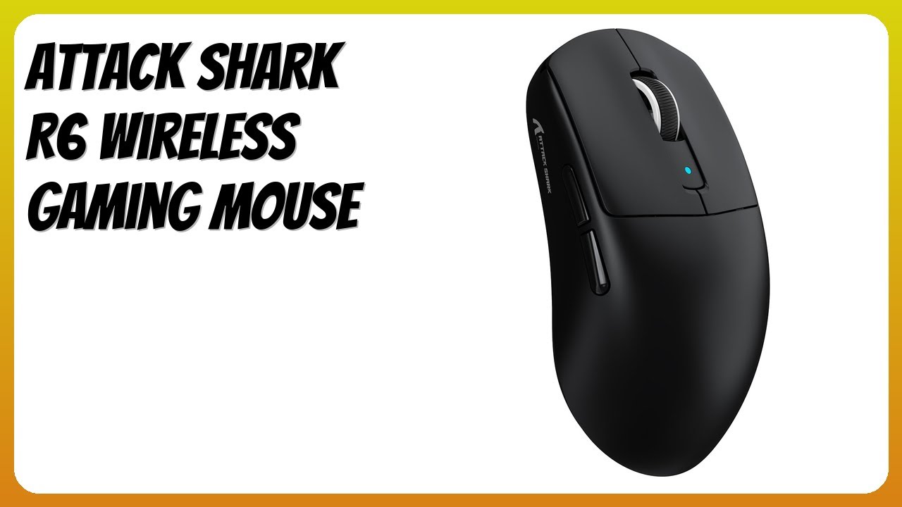 REVIEW (2026): ATTACK SHARK R6 Wireless Gaming Mouse. Features - YouTube