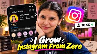 I can help you to grow Instagram from Zero (My Life Changed)