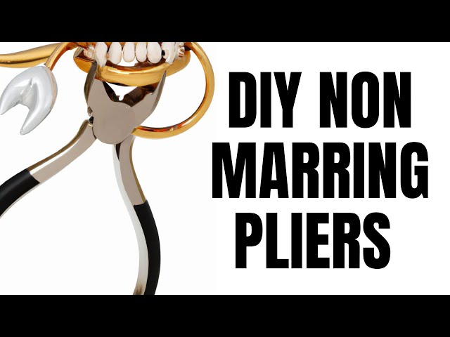 DIY Non Marring Padded Pliers. No scratches. 