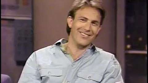 Kevin Costner on Letterman April 14, 1989