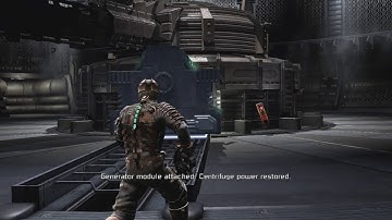 Dead Space - Chapter 3 Course Correction: Activate The Centrifuge Puzzle: Stasis & Kinesis Gameplay