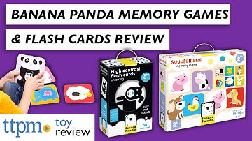 Memory Game, Puzzle, and Flash Cards from Banana Panda