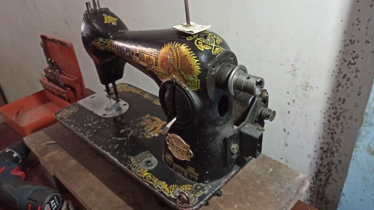 cara ganti komponen flanged bushing mesin jahit manual