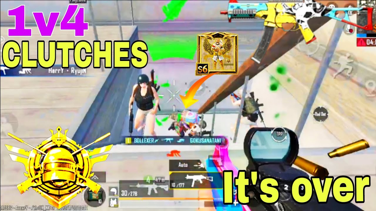 FPP IMPOSSIBLE 1V4 CLUTCHES 🤯🥵 BGMI - PUBG MOBILE - YouTube