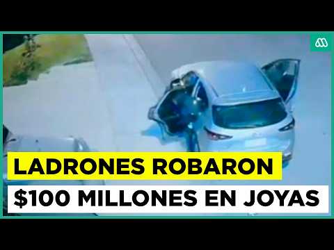 Robo millonario en Peñalolén: delincuentes sustraen $100 millones en joyas aprovechando descuido en condominio