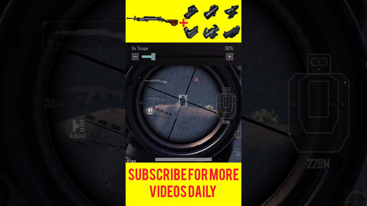 dp no Recoil sensitivity for all scope 