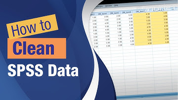 How to Clean SPSS Data
