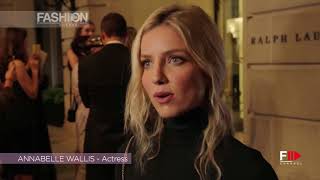 RALPH LAUREN Red Carpet Interviews Spring 2017 New York by Fashion Channel