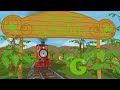 Learn about the Letter G - The Alphabet Adventure With Alice And Shawn The Train