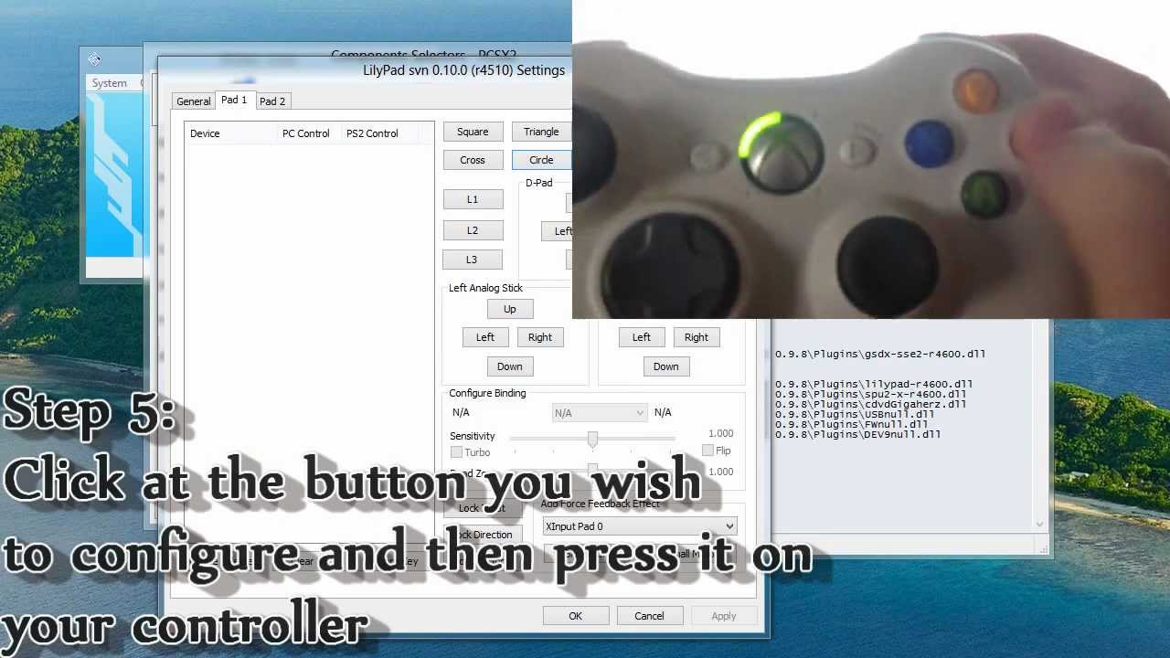 Pcsx2 Guide Configure A Controller Youtube