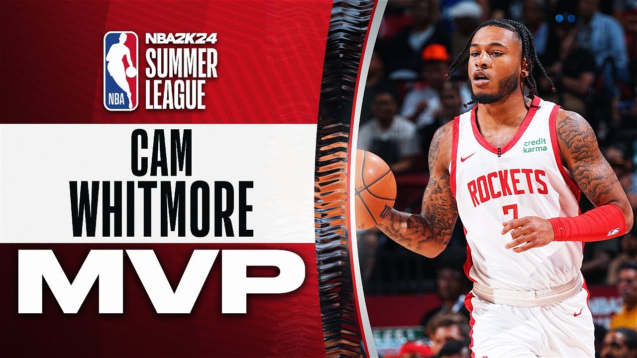 ⁣The BEST Plays From The 2K24 All-Summer League MVP Cam Whitmore!