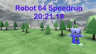 Robot 64 any% speedrun in 20:21.18