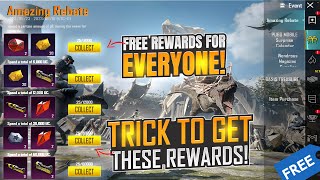 Get Free Material For Everyone | Amazing Rebate Trick | Don’t Waste UC | PUBGM