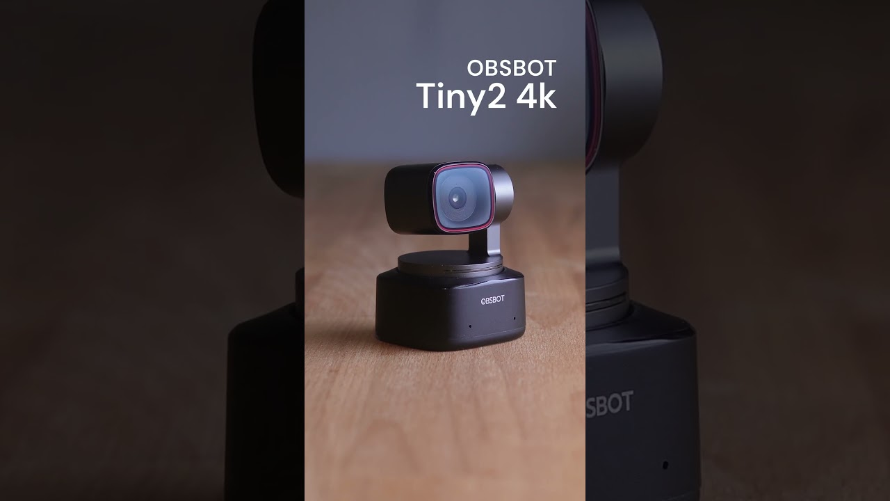 Super Tiny Robot Camera! #shorts #obsbot #tiny24k - YouTube