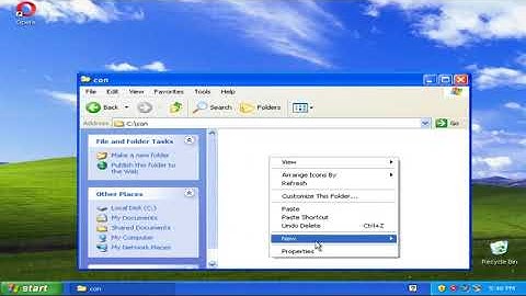 Making a con folder.