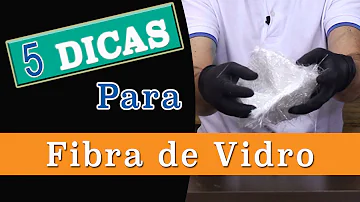 O que dá para fazer com fibra de vidro?