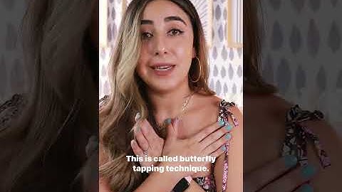 Reduce anxiety with butterfly tapping #anxiety #emdr #anxietyrelief #mentalhealth #anxious