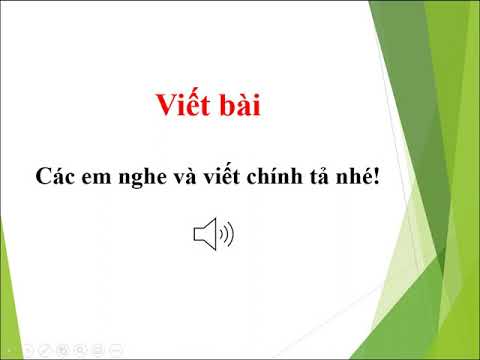 Video Tuần 7 - Chính tả Lớp 5 - Dòng kinh quê hương - youtube