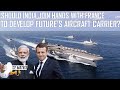 Should india join hands with france to develop futures aircraft carrier   