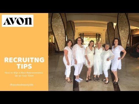 Recruit Avon Reps - How to Sign Up a Friend on Your Avon Team