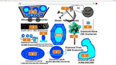 Diamond Clicker - Scratch Game by DiamondGuy36