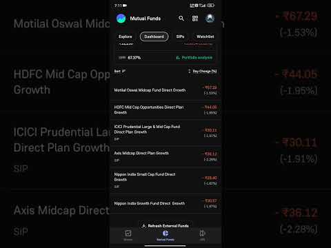 Mutual fund portfolio