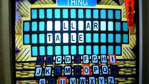 Playstation Wheel of Fortune Run Game 26 Part 3