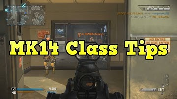 COD Ghosts -  MK14 Class Setup Tips / Best Marksman Class