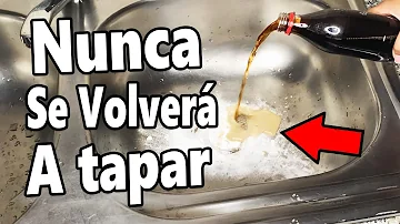 ¿Desatascará el agua hirviendo un fregadero atascado?