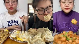 Mukbang food challeng new with real sound #d9mukbang #mukbang screenshot 3