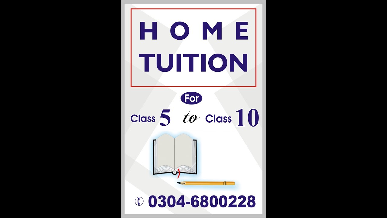 Home Tuition Flex Design How To Make Home Tuition Design In Coral