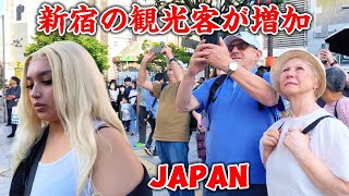 [4k] 外国人観光客は新宿で最も多くのお金を使う || Shinjuku Walking Tour || Tokyo Japan ||