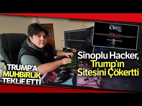Sinoplu Hacker, Donald Trump’ın Sitesini Çökertti