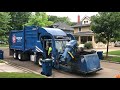 Republic Services Mack Curotto Garbage Truck: Last Day In La Grange