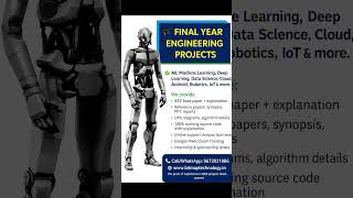 🎓 Final Year Engineering Projects (All Branches: CSE / IT / ECE / MECH)