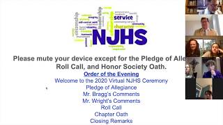 NJHS Virtual Induction