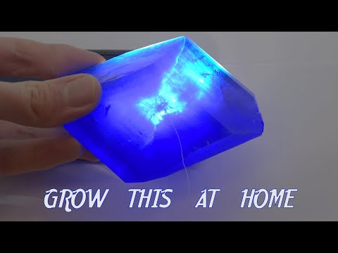 Video: How To Grow A Crystal From Copper Sulfate At Home + Photos And Videos