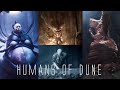 Human types hybrids and evolved forms in dune