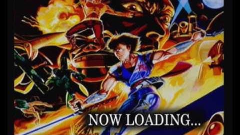 Strider 1 Intro Capcom Sony Playstation Pal Version