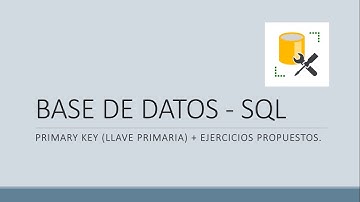 PRIMARY KEY | SQL SERVER