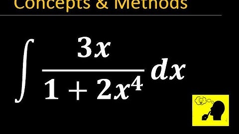 Integrate 3x/(1+2x^4) dx  || Integral 3x/(1+2x^4) dx  ||Integrate the functions`(3x)/(1+2x^4)`