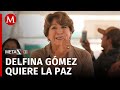 Delfina Gómez revisa estrategias para una jornada electoral pacífica en Edomex