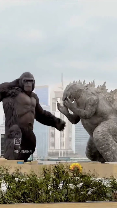 King Kong vs godzilla dance funny video #shorts #dance #funny #youtubeshorts #vira#viralvideos l